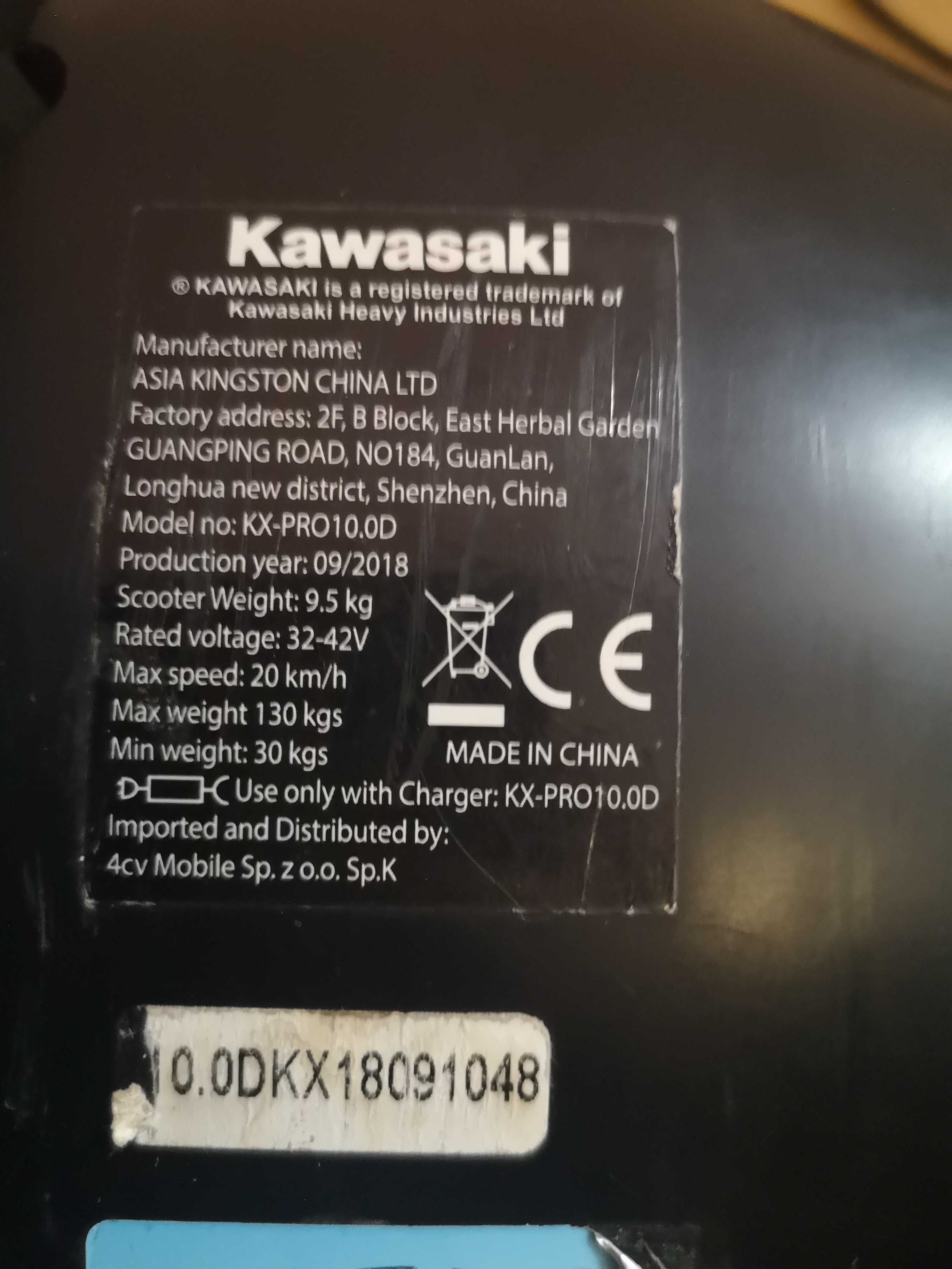 Deska elektryczna Kawasaki
