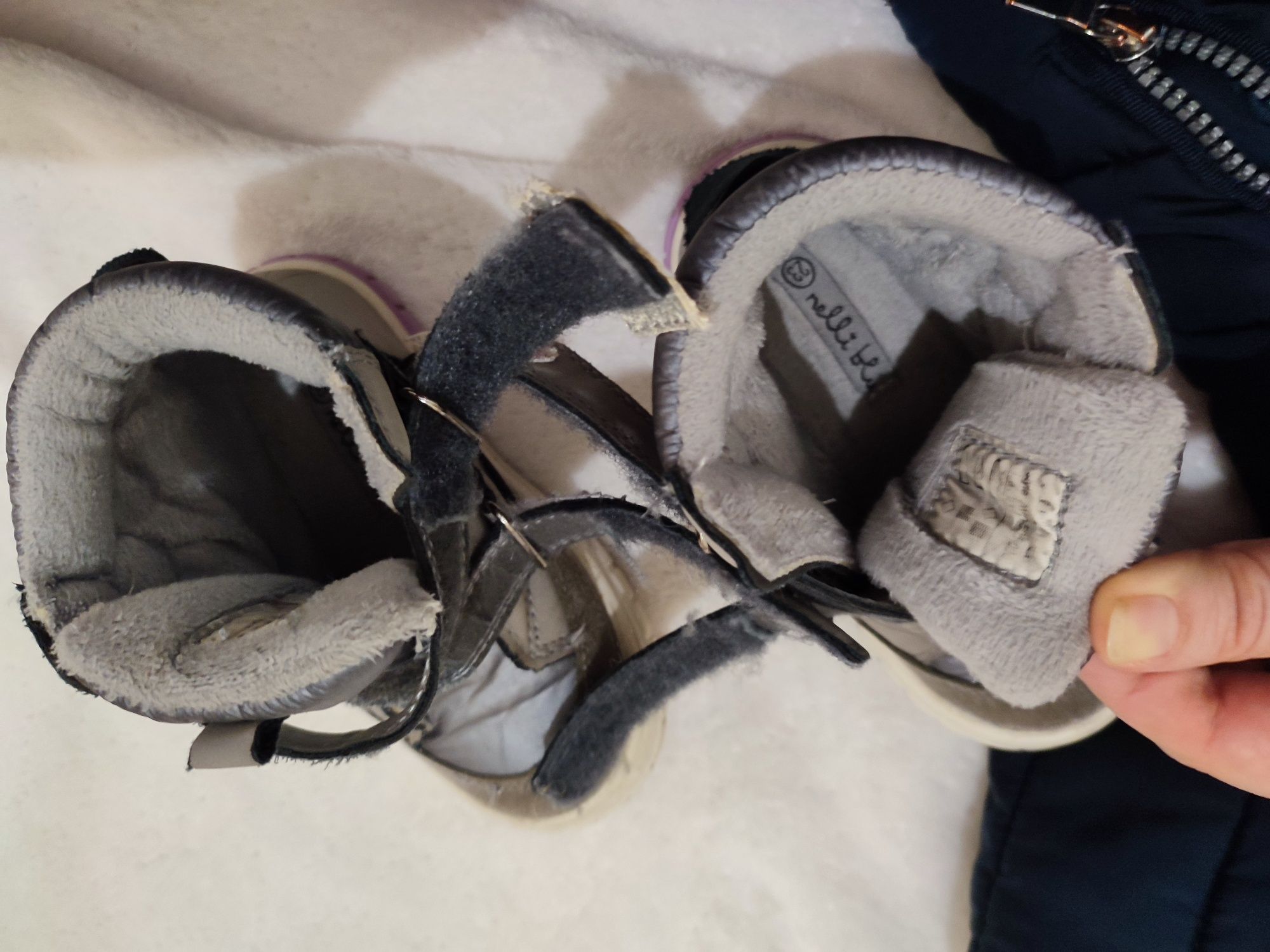 Komplet zimowy kurtka buty