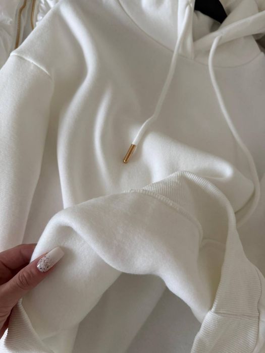 Костюм трійка жіночий в білому кольорі