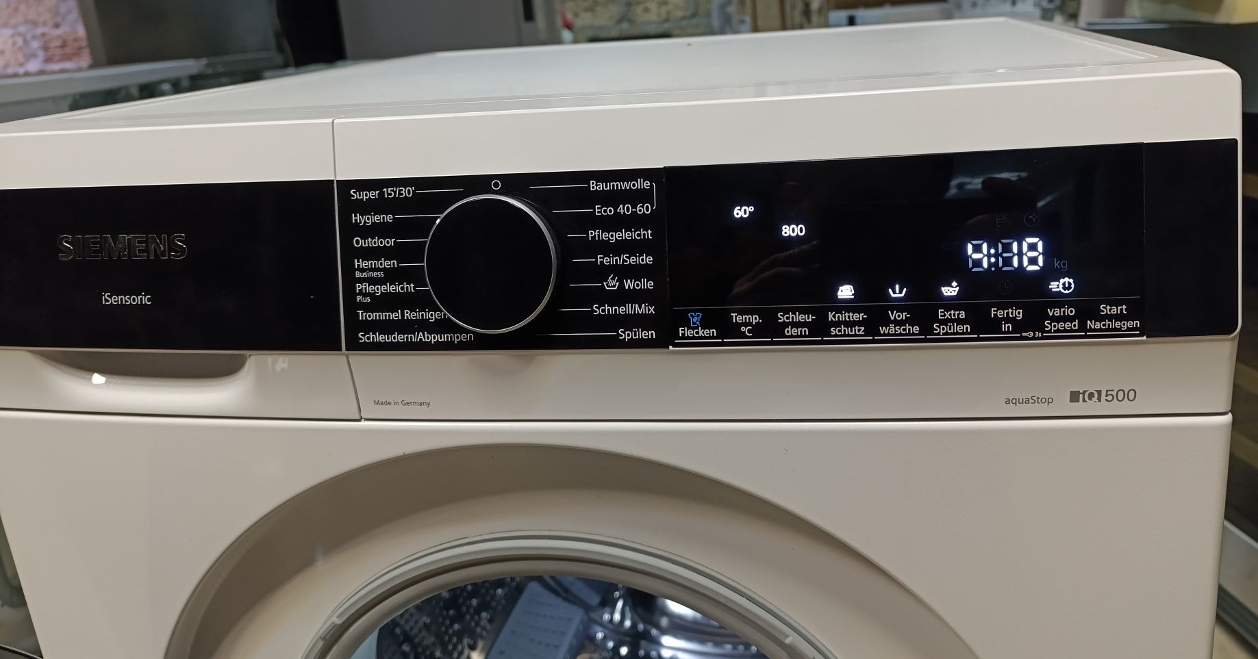 Пральна машина Siemens WG44G2M40 iQ500