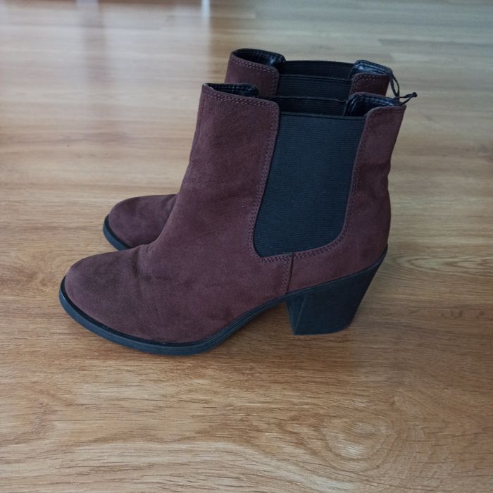 H&M brązowe botki damskie rozmiar 38