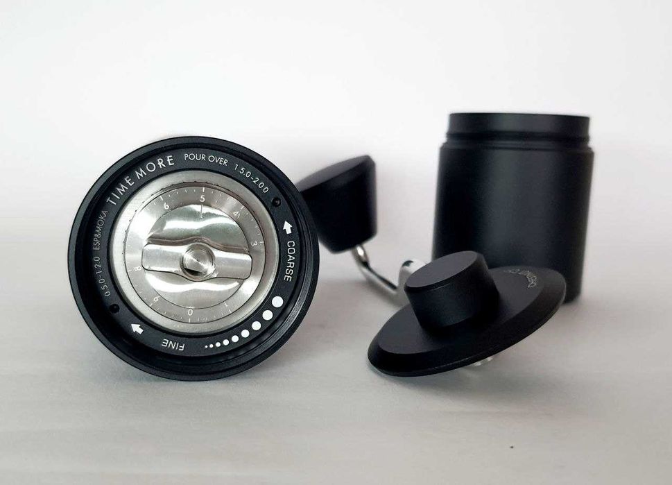 Кавомолка ручна Timemore Chestnut C5 ESP чорна Оригінал