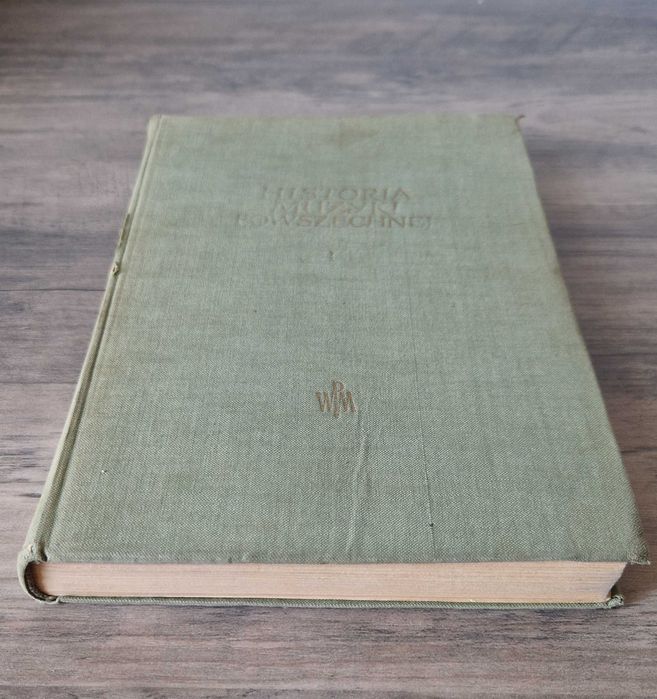 Historia muzyki powszechnej tom I