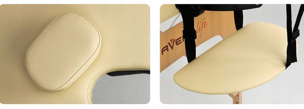 ŁÓŻKO DO MASAŻU Składane Przenośne Kozetka 90cm Kozetka Aveno - OKAZJA