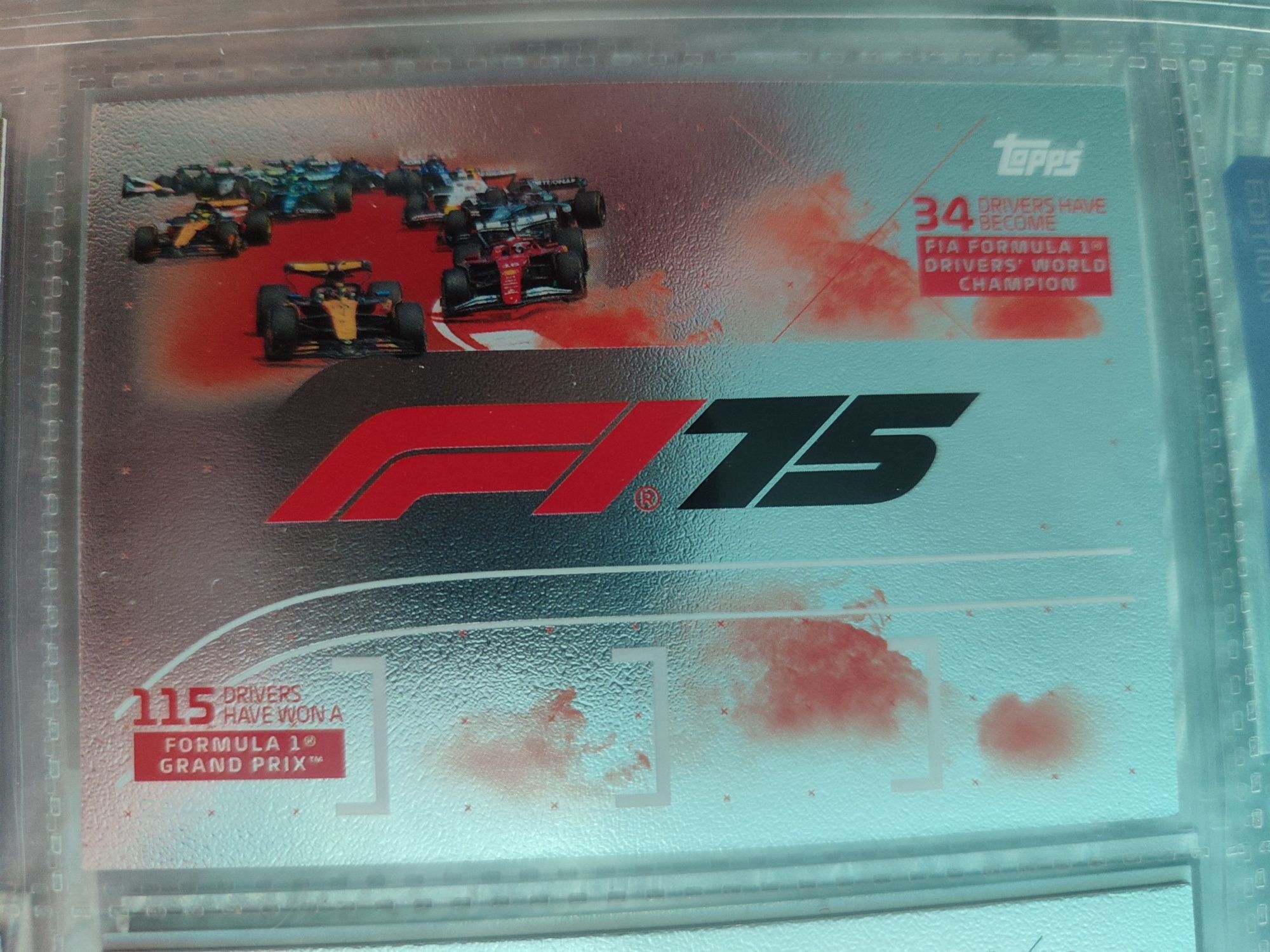 F1 75 Logo F1 turbo attax 2025