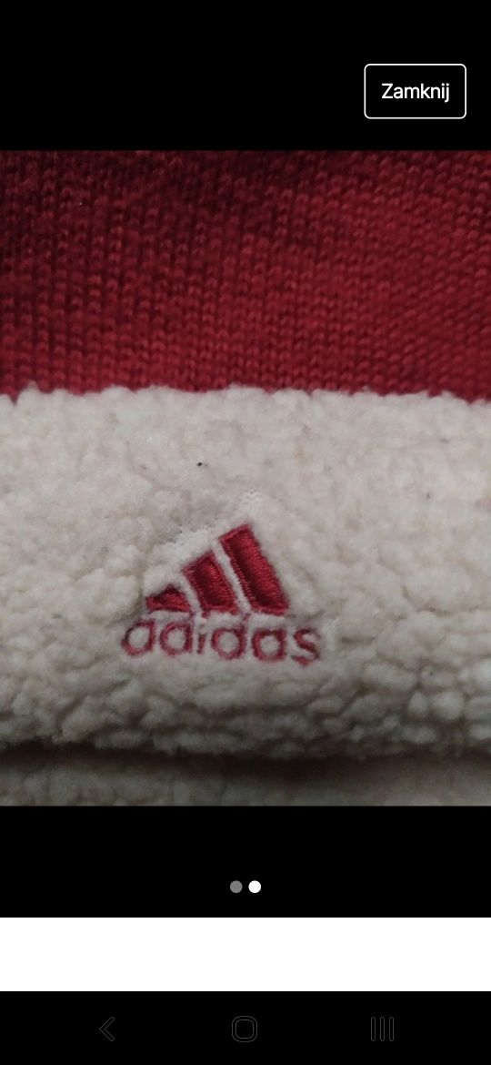 Zimowa czapka Adidas 30% wełna