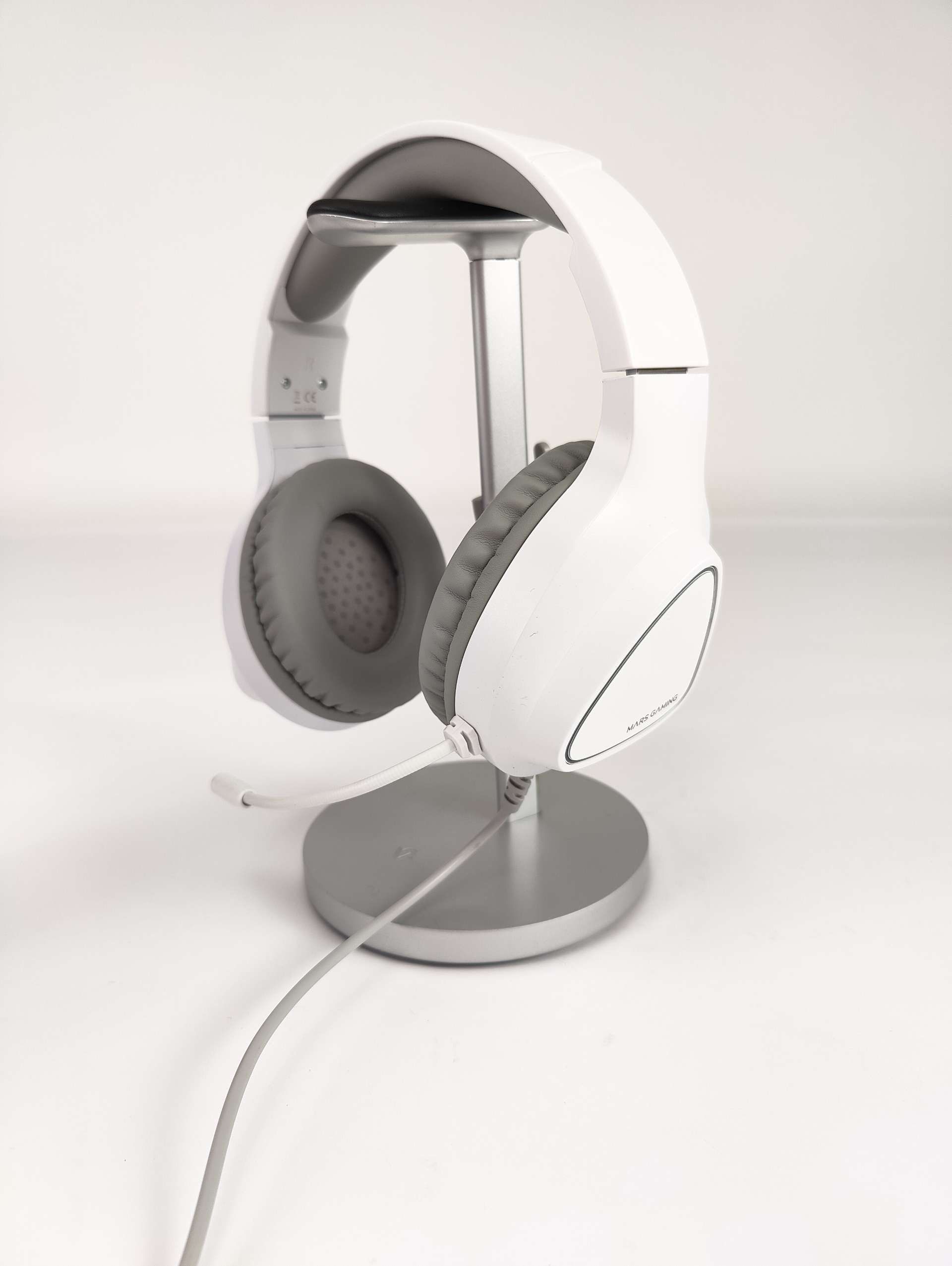 Słuchawki gamingowe MARSGAMING MH222W RGB białe