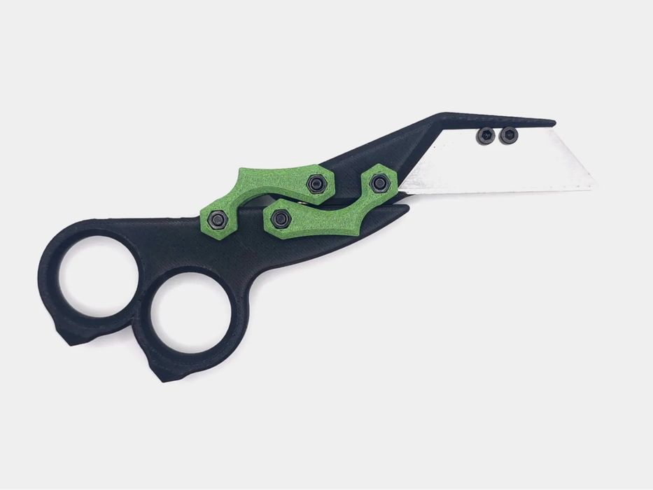 Lâmina Utilidade Estilo Karambit "Box Beater"