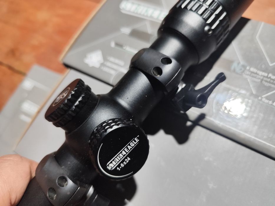 Mira óptica vortex strike eagle 1-6x24 ar-bdc