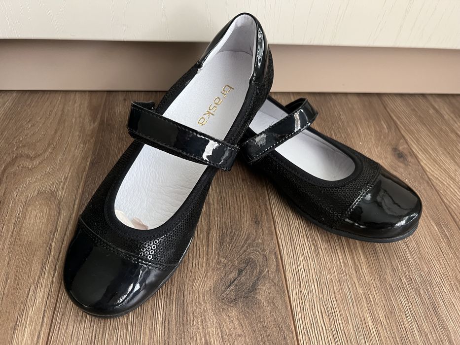 Шкіряні черевики Braska , розмір 33-34