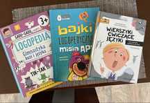 Ksiażeczki logopedyczne dla dzieci - logopedia