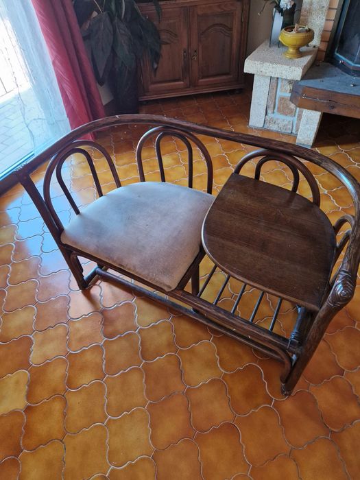 Banco vintage hall de entrada