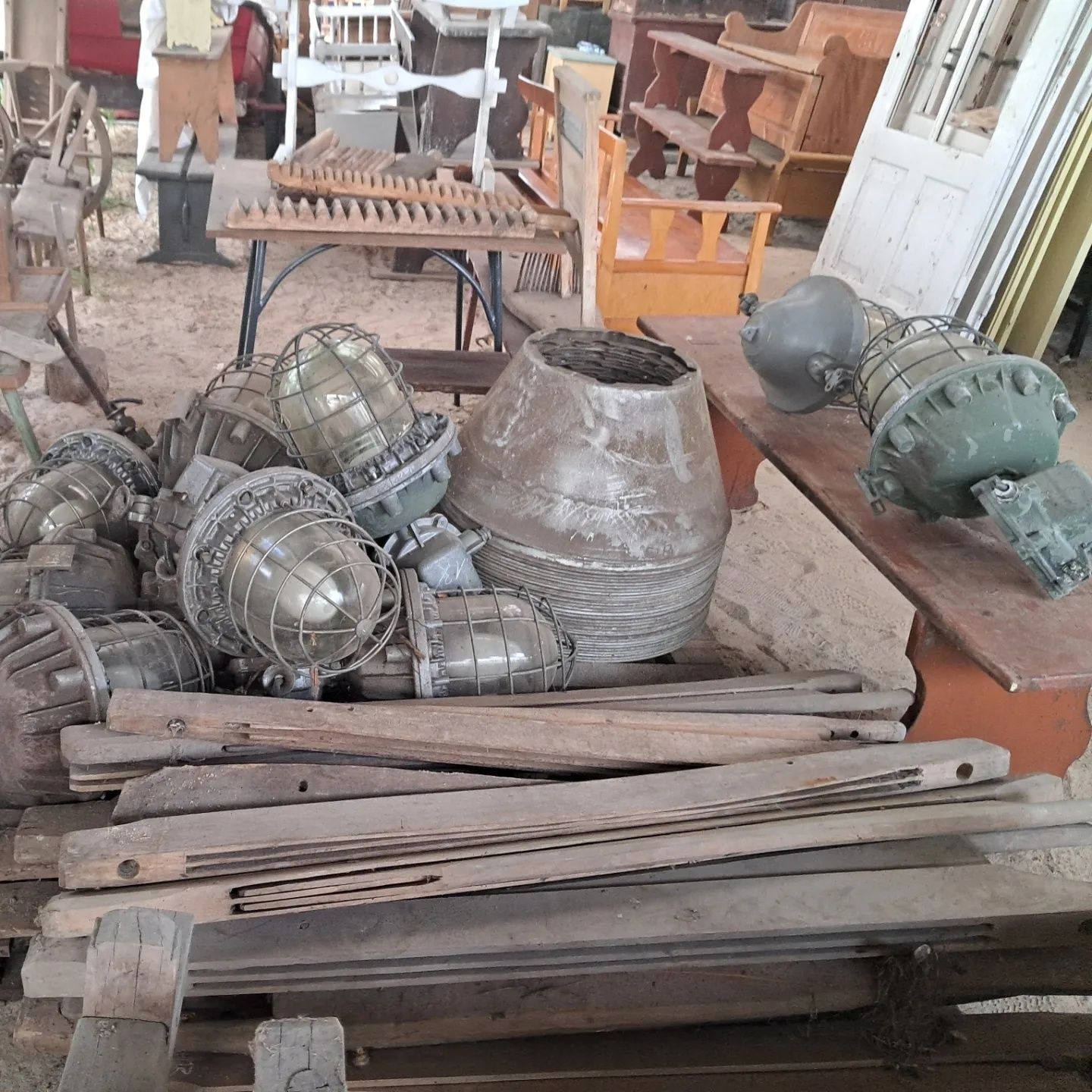 Lapa przemysłowa klosz aluminiowy  OMP