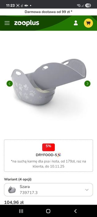 Kuweta dla kota Litter Box