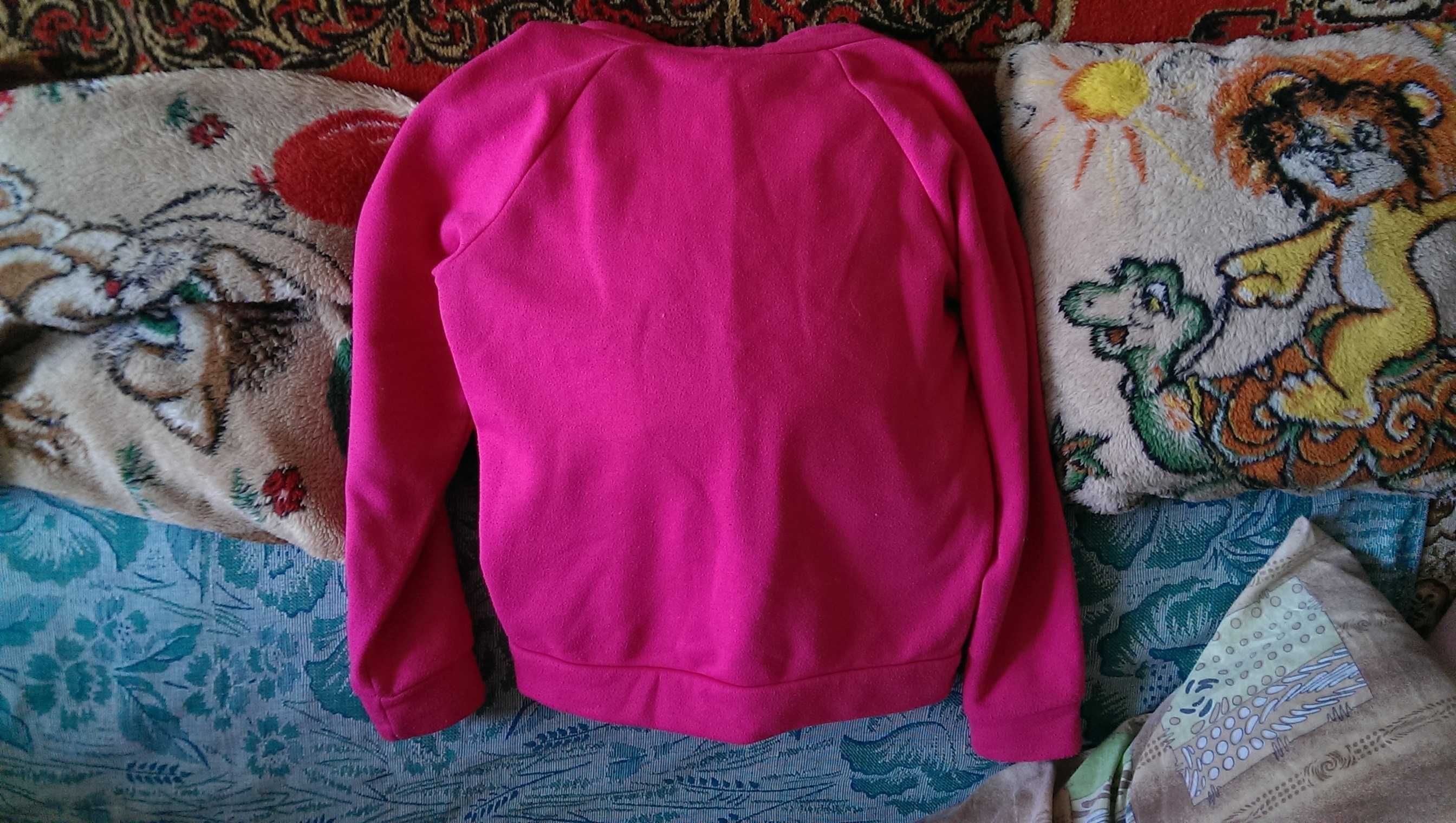 Женская Розовая кофта-кенгурушка NIKA  без дефектов