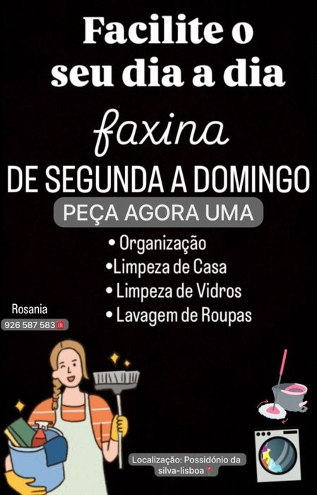 Limpeza de casas e Apartamento