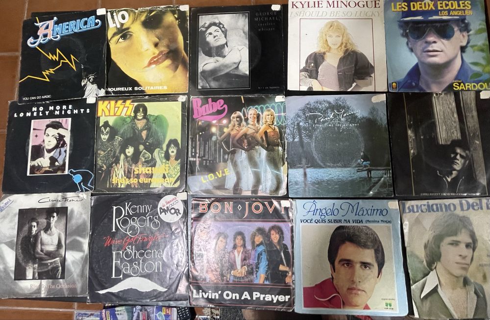 Conjunto LPs e singles