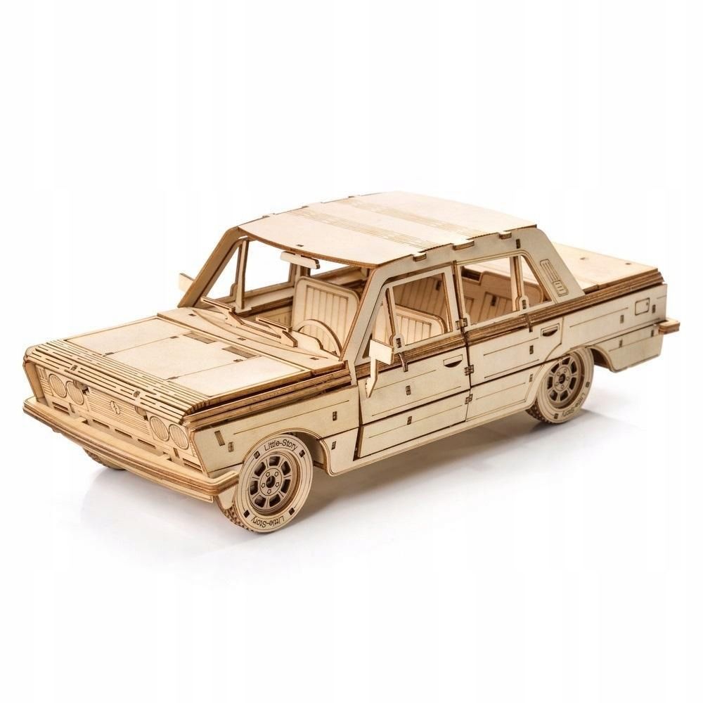 Puzzle Drewniane 3d Fiat 125p, Nice Idea