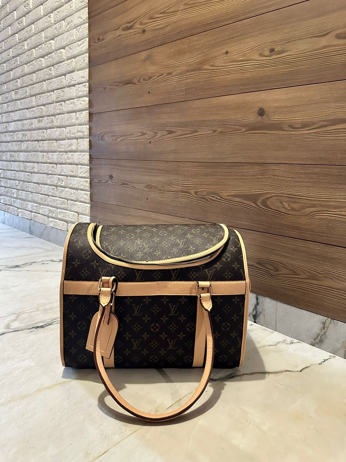 сумка переноска для животных louis Vuitton