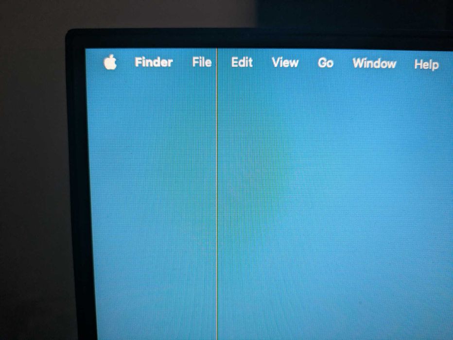 Monitor Samsung 24" SR350 (IPS, 75Hz), posiada wadę matrycy