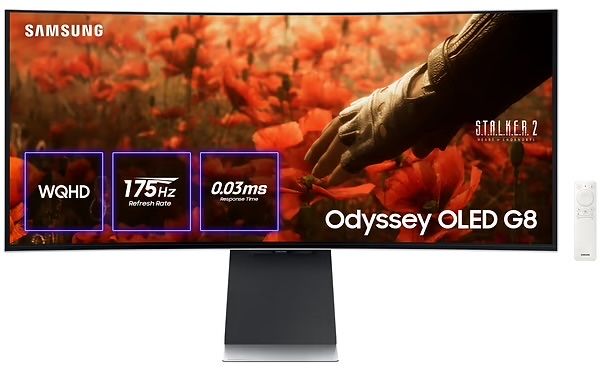 Монітор ігровий Samsung Odyssey OLED G8 SMART