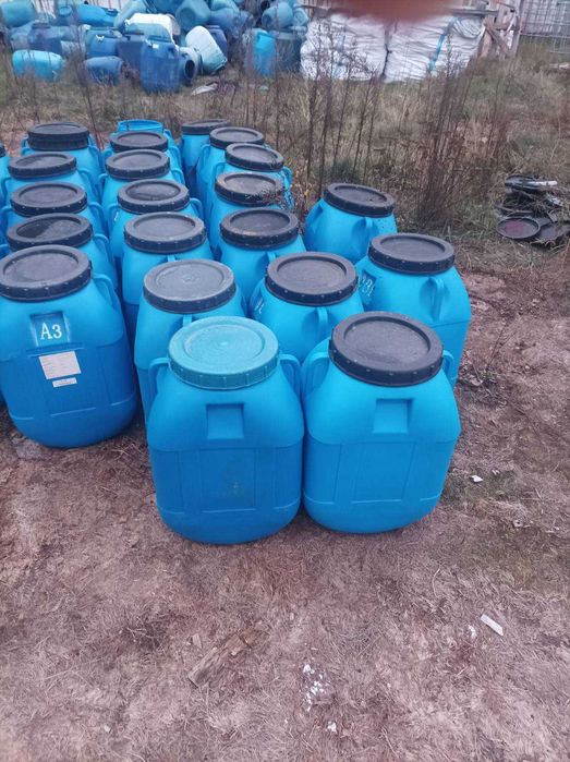 Sprzedajemy Beczki plastikowe 60 litrow -po spozywce w cenie-50zl