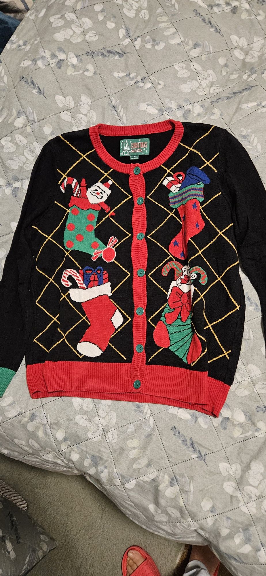 Sweter świąteczny M