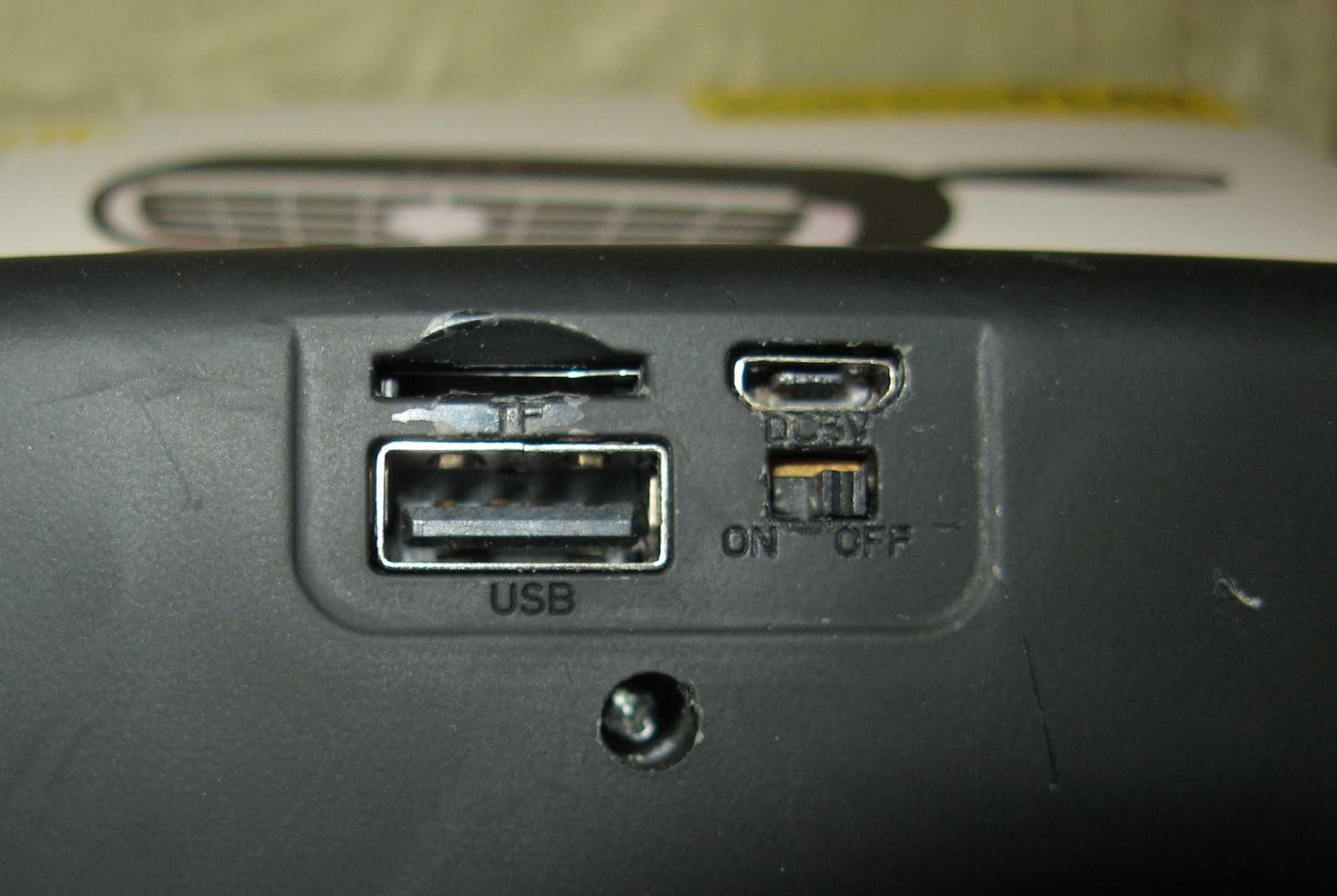 Портативна колонка Massive sound nbs-12, USB,microSD,BT.