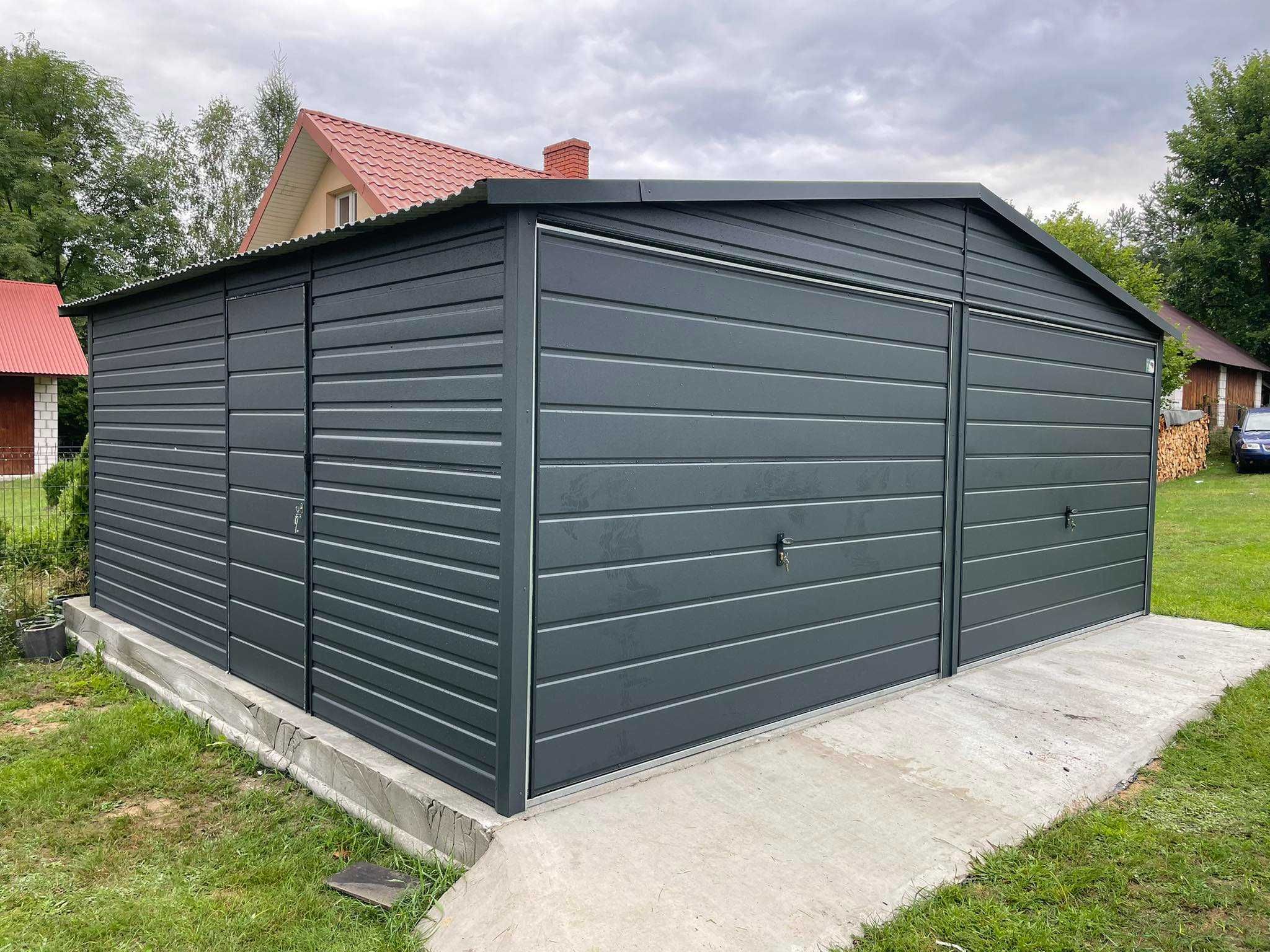 Garaż blaszany 6x5 PROMOCJA. PROFIL OCYNK. Producent. Cała Polska