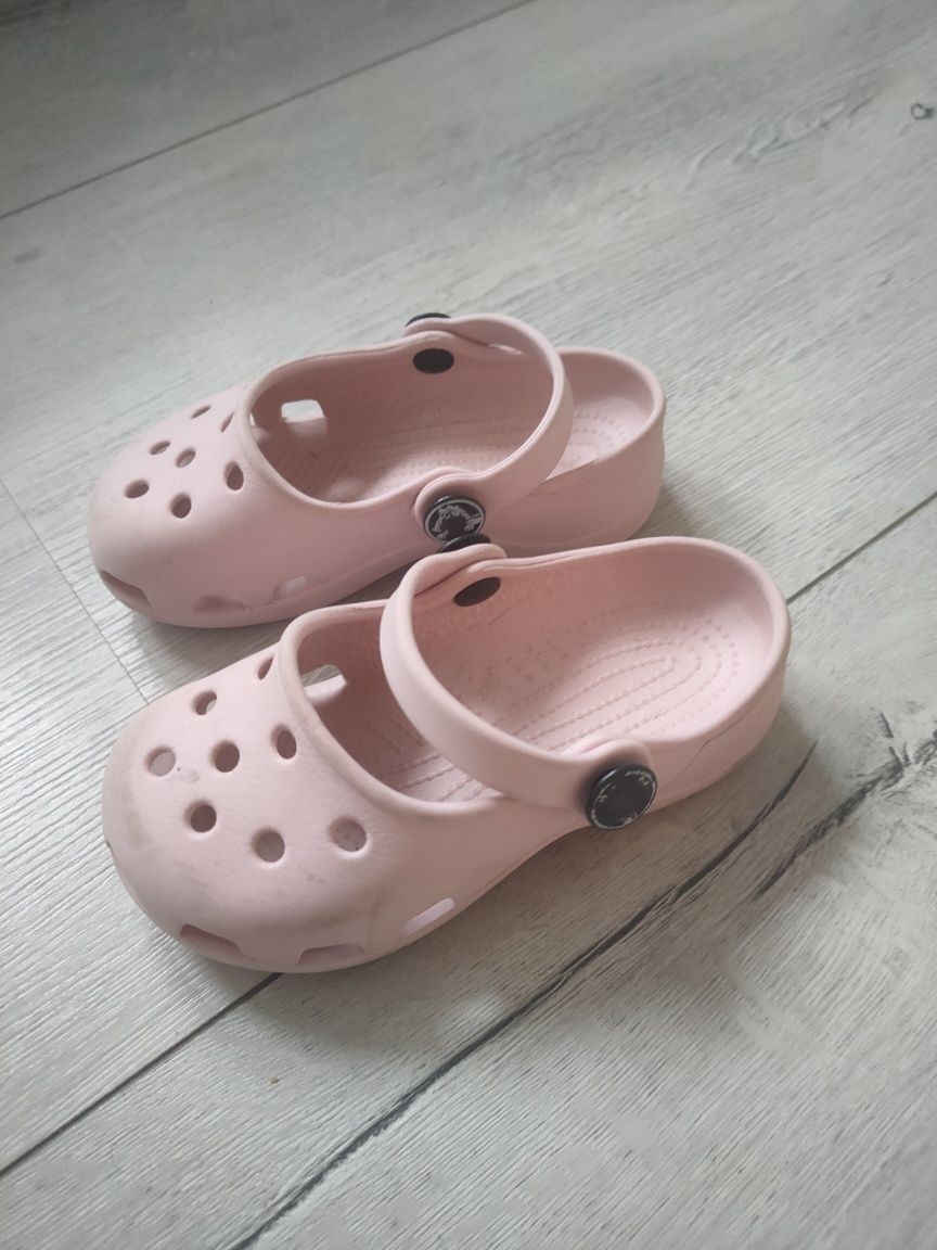 Crocs oryginalne różowe 22 23