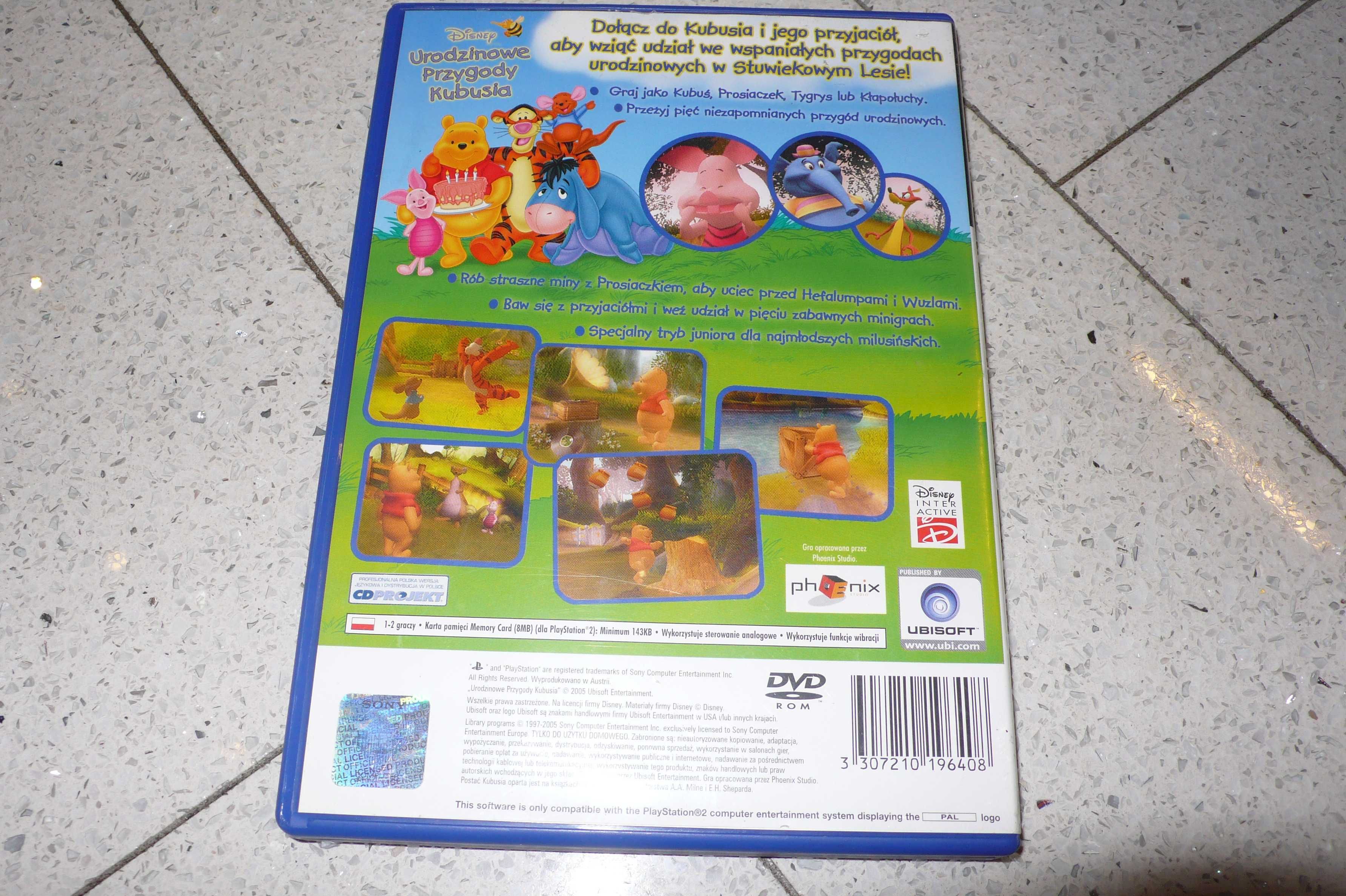 Disney: Urodzinowe Przygody Kubusia PL ( Playstation 2 ) PS2