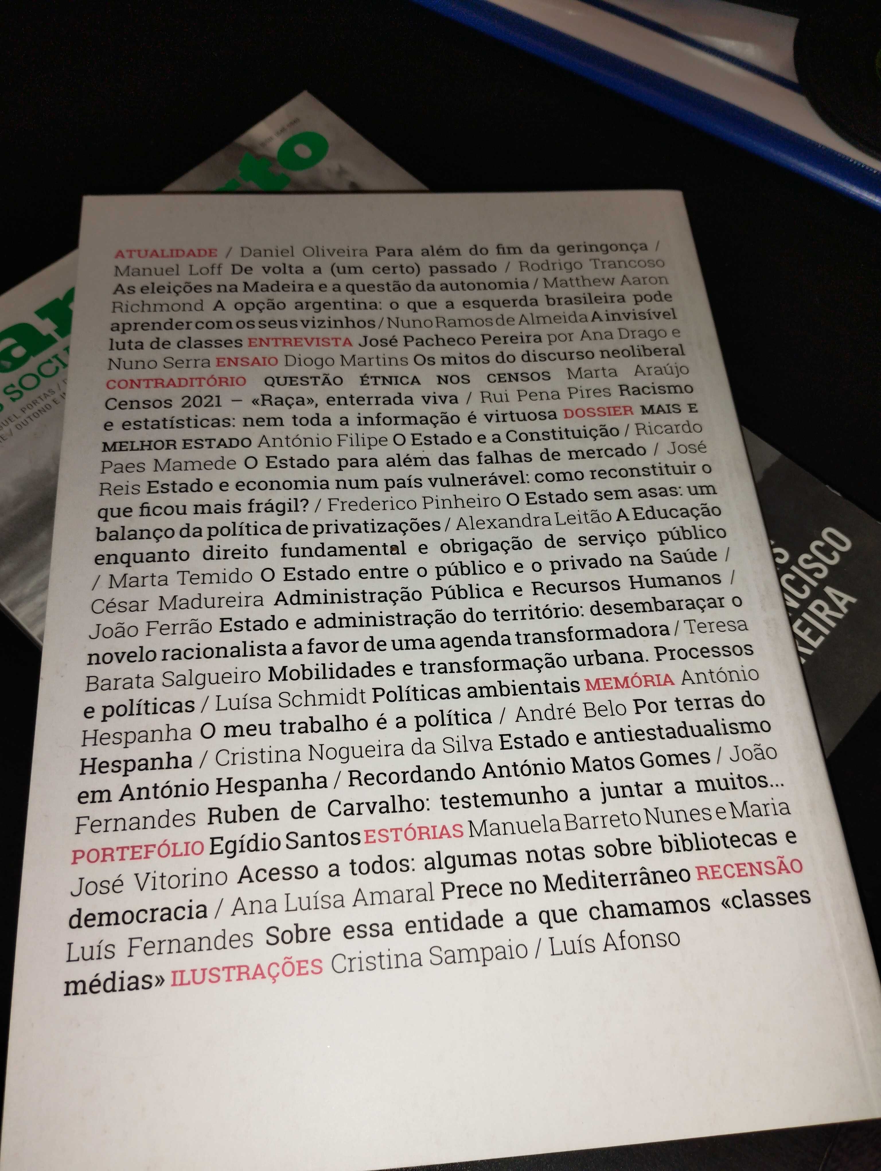 Manifesto - Revista Temas Sociais e Políticos  - 2ª Série Nºs 1 a 5