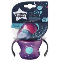 Kubek Niekapek Tommee Tippee, Pierwszy Kubek 4M+ Fioletowy 150ml