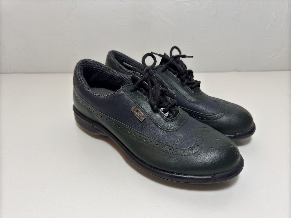 Damskie buty Adidas Aditex do golfa z kolcami rozmiar 8 ciemnozielone