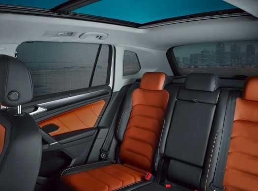Osłony przeciwsłoneczne na szyby VW Tiguan II, kpl, oryginalne, nowe