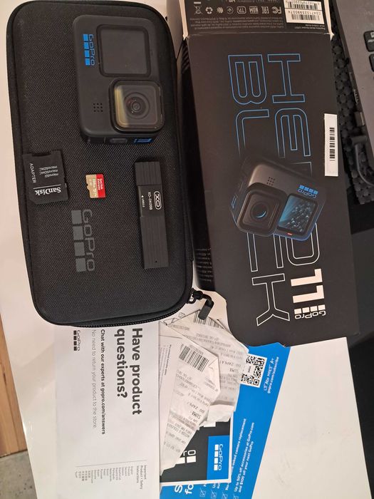 Gopro11  mega zestaw-stan idealny