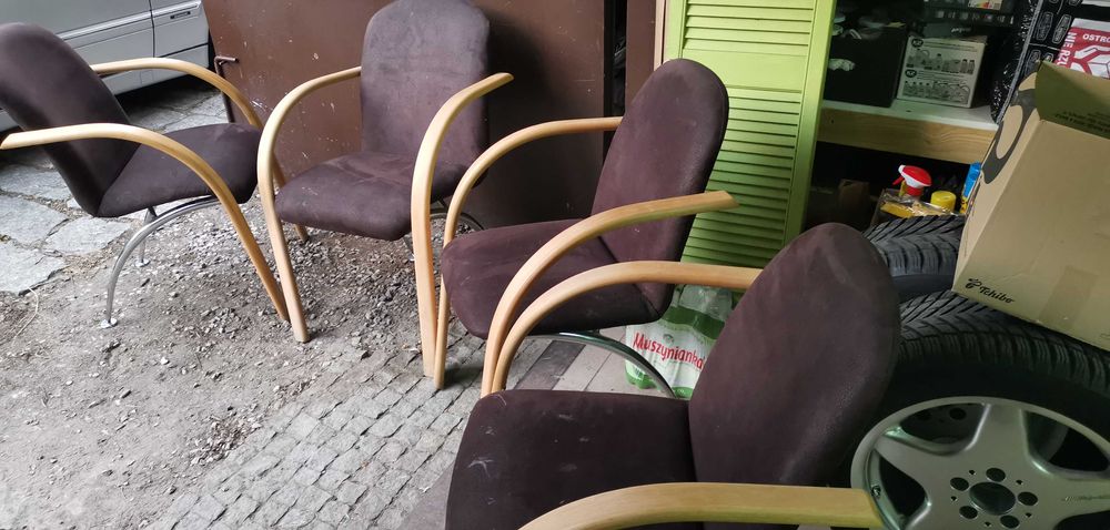 krzesło - fotel z drewna giętego