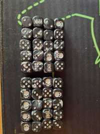 Warhammer 40000 Space Marines Deathwatch kosci/dice set