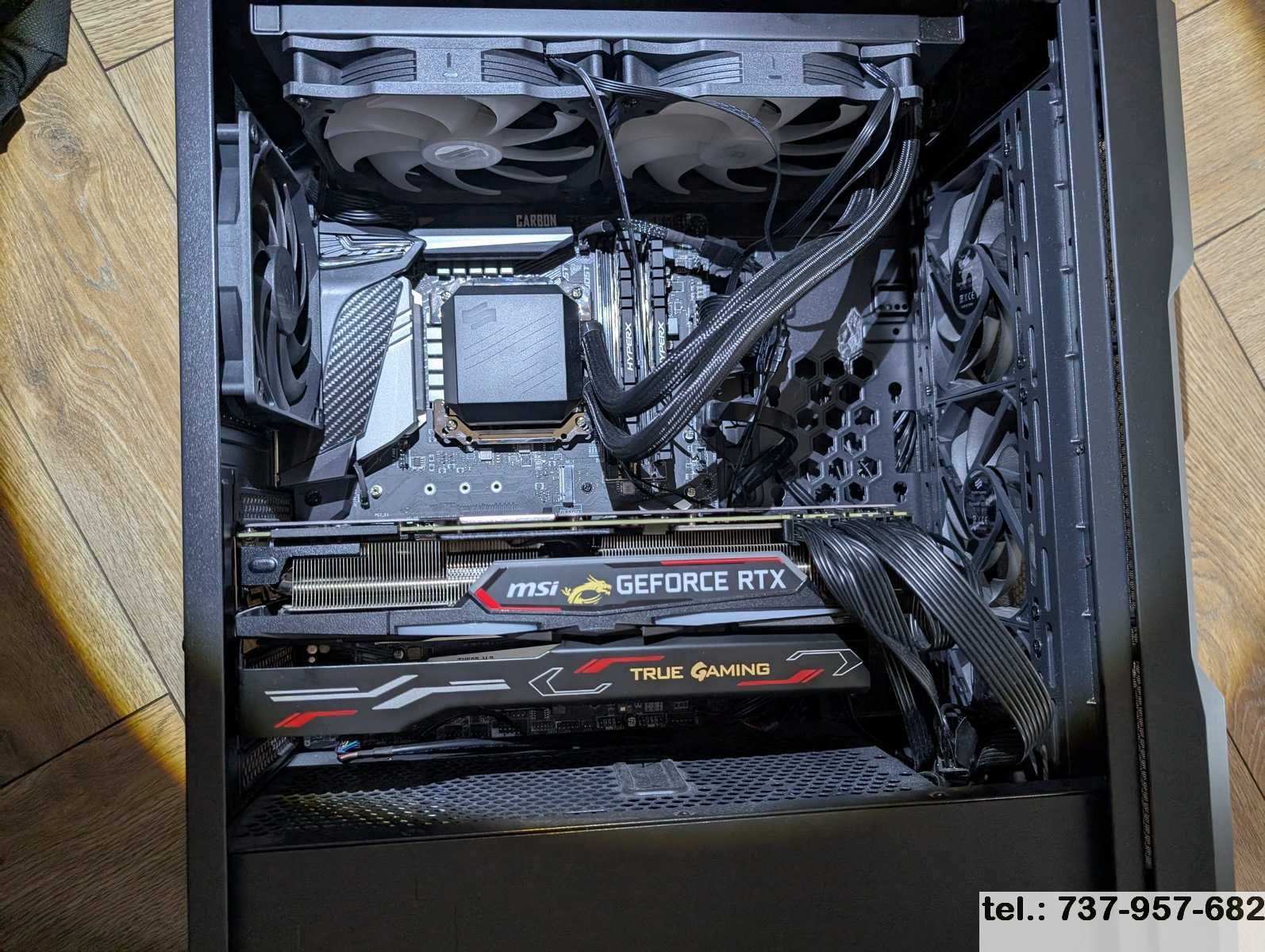 komputer PC, Intel Core i9-9900K MSI Geforce RTX 2080 TI Gaming X Trio