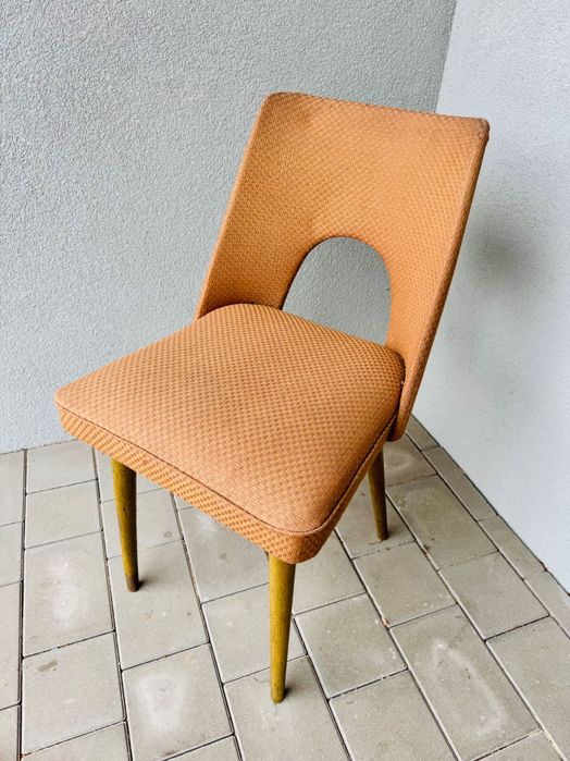 Krzesło muszelka  PRL