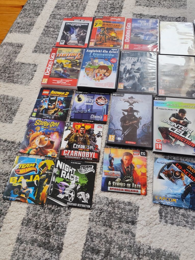 gry na PC (34 sztuki)