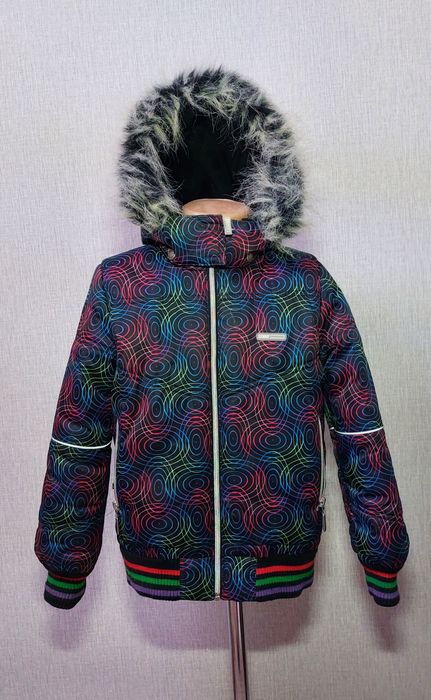 Зимняя куртка на девочку Lenne. Размер 104 (+6 см). на 4 года.