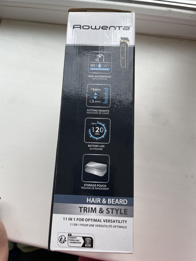 Тример універсальний Rowenta TRIM&STYLE 11 в 1 TN9118F0