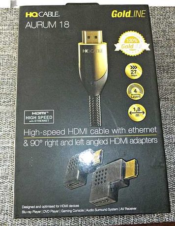 sprzedam HQ Cable - Kabel HDMI AURUM C18