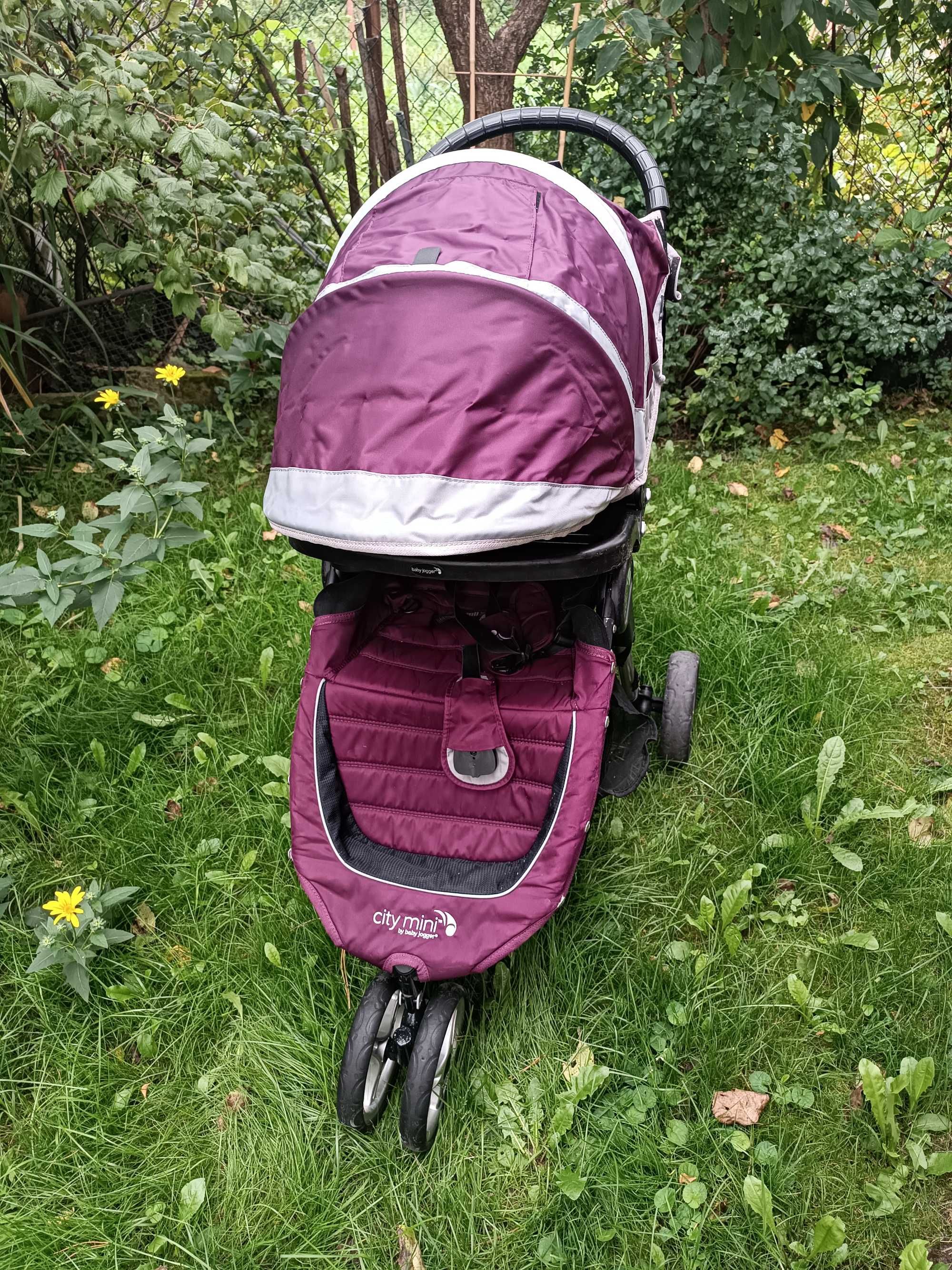 Wózek city mini baby jogger, gondola, nosidełko  i adaptery !!