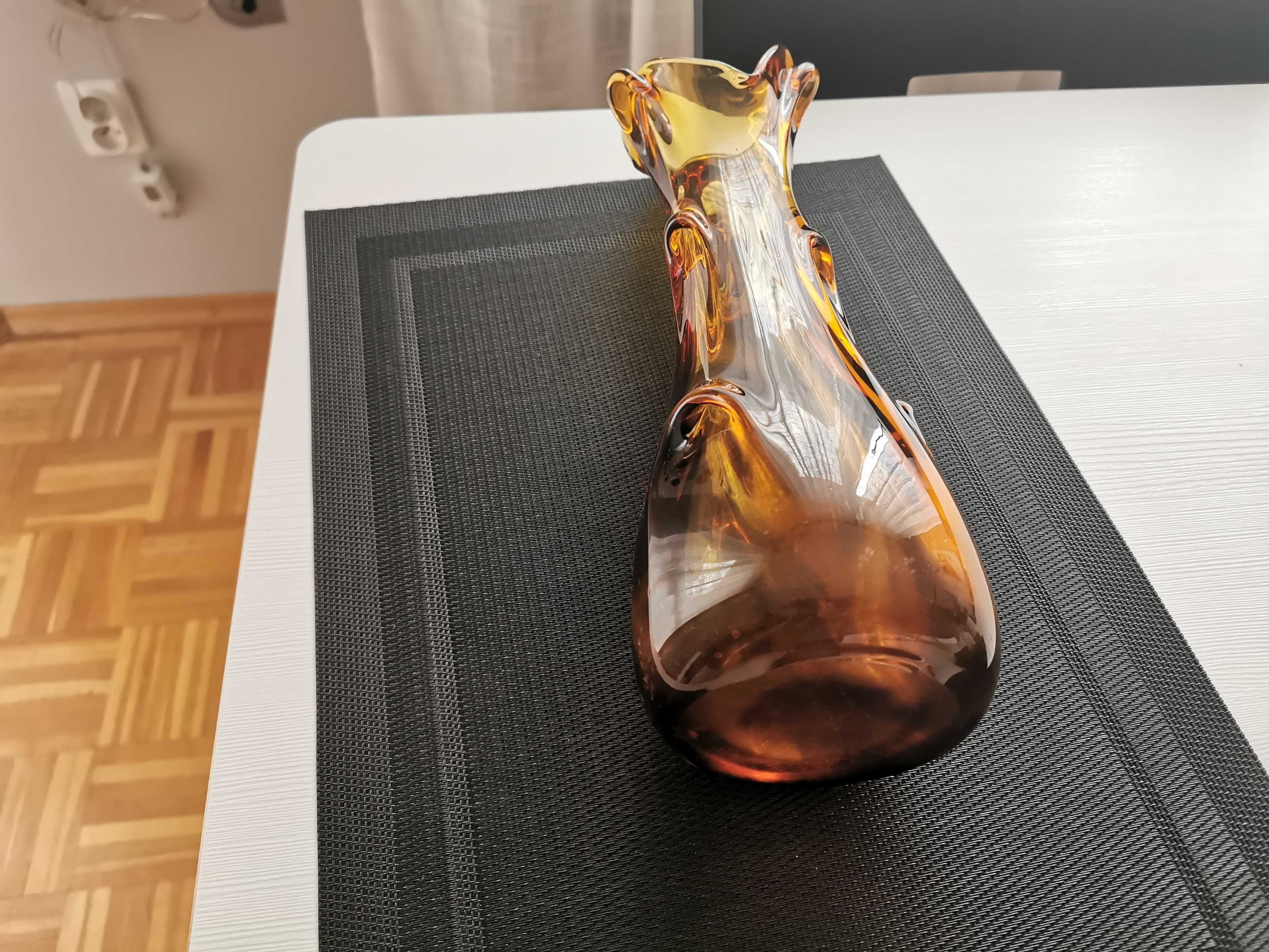 PRL sękacz rwaniec wazon 34 cm