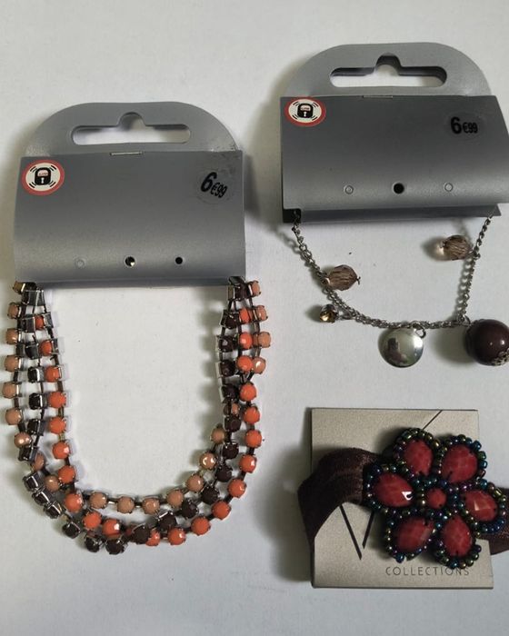 Zestawy biżuteri bransoletki + kolczyki +pierścionek