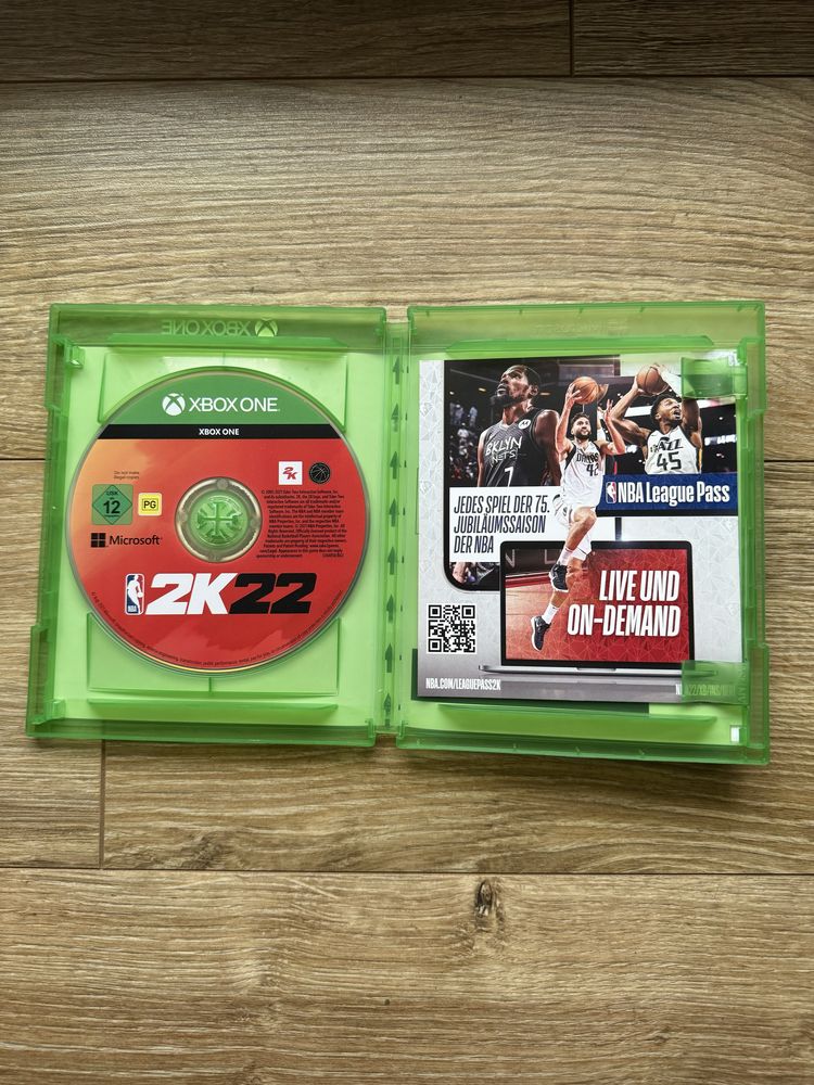 Gra NBA 2K22 2K 22 Xbox One S X Xbox Series X