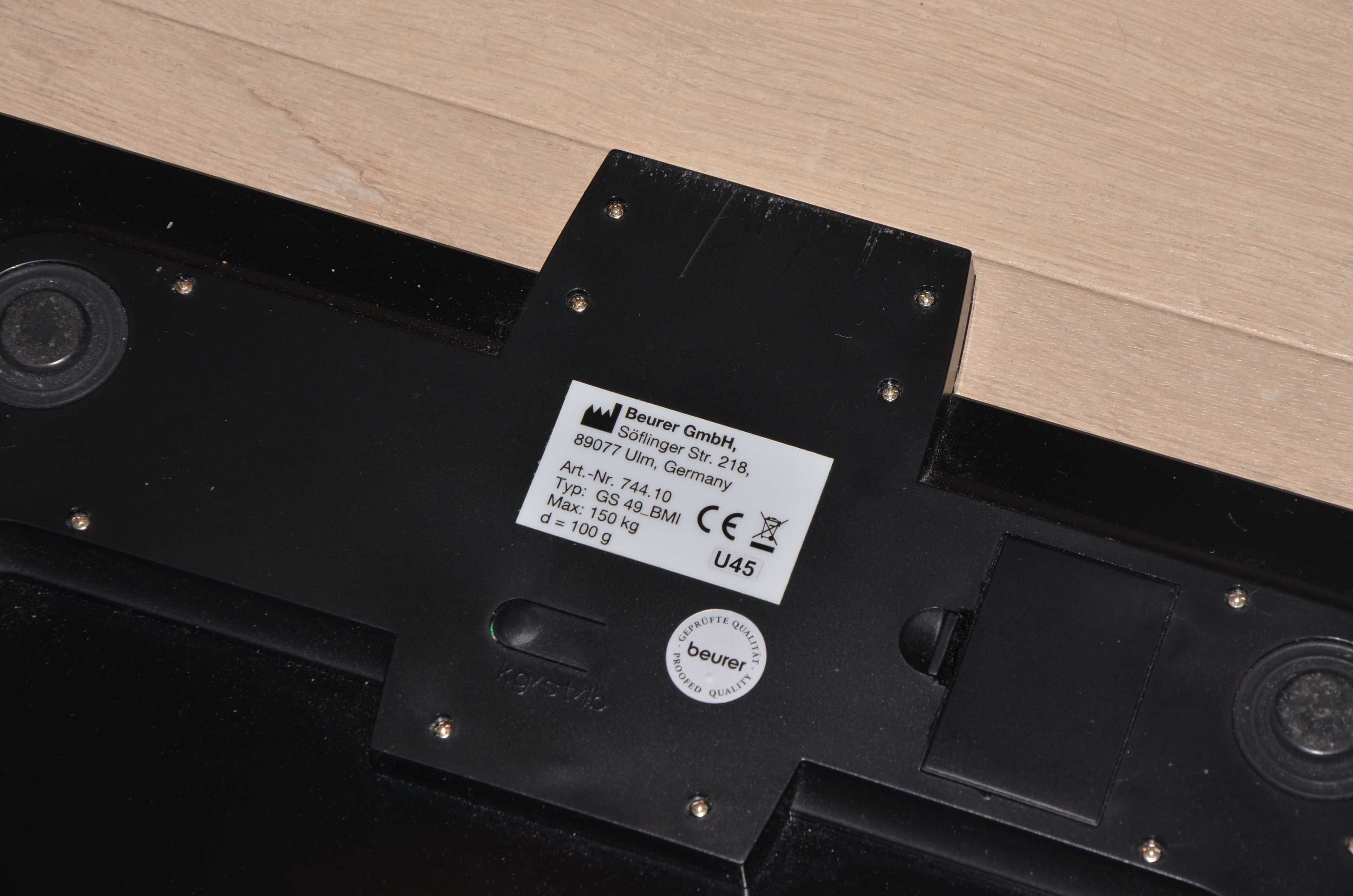 Baurer GS 49 – Waga, BMI, Pomiar Masy i Wzrostu