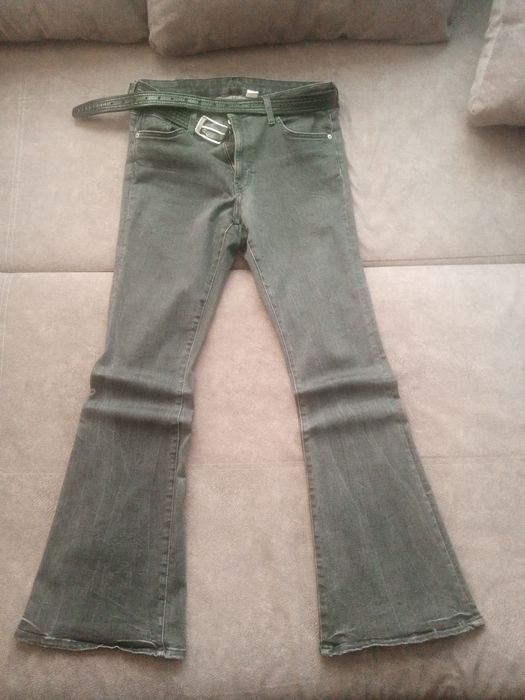 flared jeans клеш кльош джинси джинсы bootcut &denim